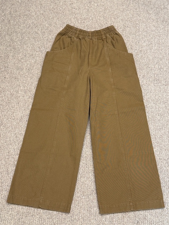 Elizabeth Suzann Pants - Elizabeth Suzann Clyde Culottes in Cotton Canvas - Size 00-R